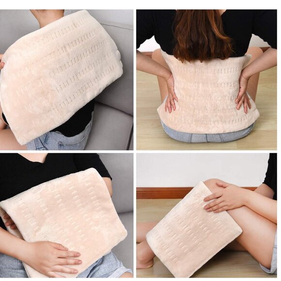 Gray Textured Throw Blanket - Picture 5 of 9